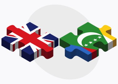 Birleşik Krallık ve Komor bayrağı