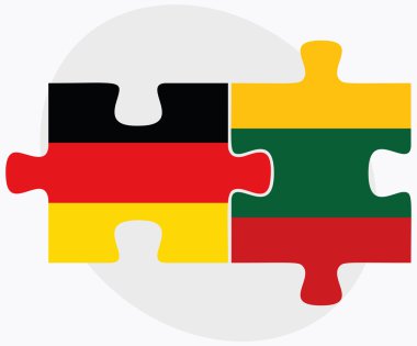 Almanya ve Litvanya bayrakları