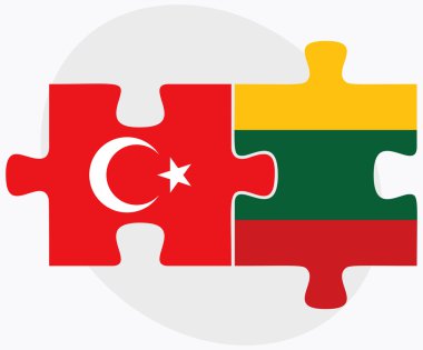 Türkiye ve Litvanya bayrakları
