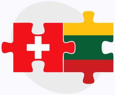 İsviçre ve Litvanya bayrakları