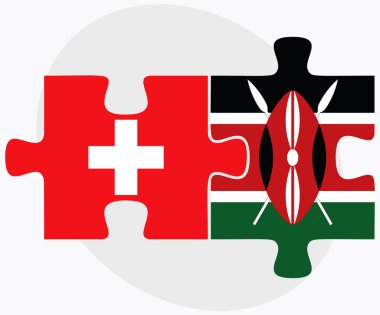 İsviçre ve Kenya bayrakları
