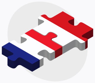 Fransa ve Malta bayrakları