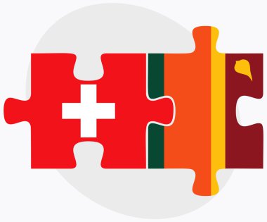 İsviçre ve Sri Lanka bayrakları