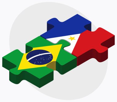 Brezilya ve Türkiye bayrakları
