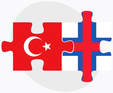 Türkiye ve Faroe Adaları bayrakları