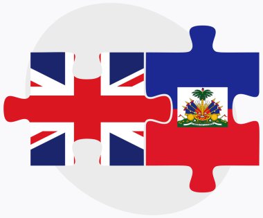 Birleşik Krallık ve Haiti bayrakları