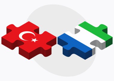 Türkiye ve Sierra Leone bayrakları