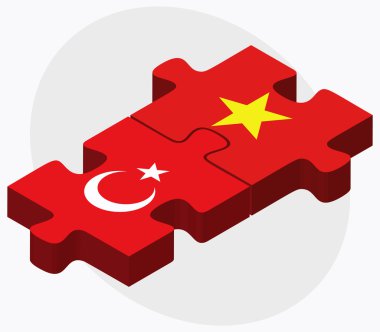 Türkiye ve Vietnam bayrakları