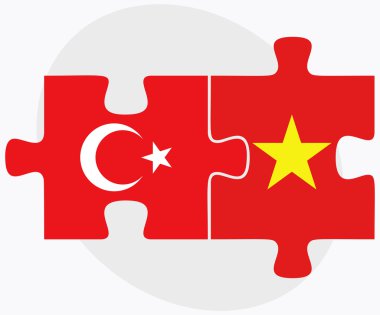 Türkiye ve Vietnam bayrakları