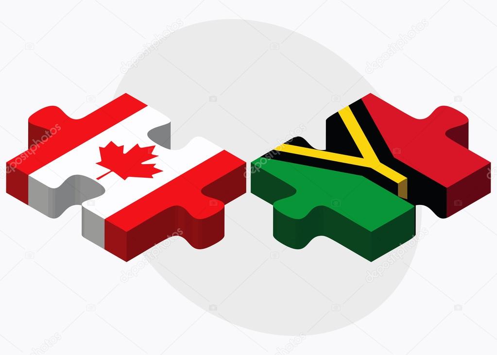 Canada and Vanuatu Flags