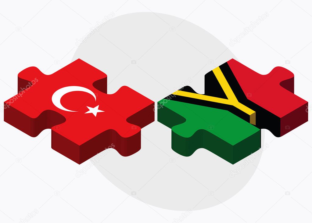 Turkey and Vanuatu Flags