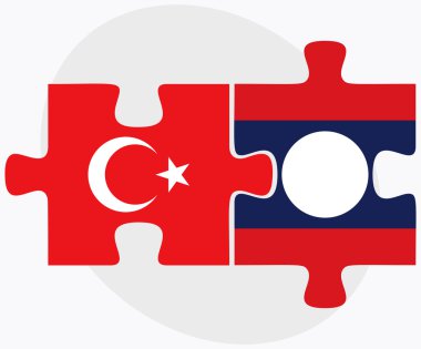 Türkiye ve Laos bayrakları