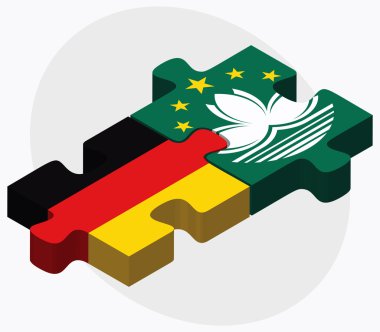 Almanya ve Macau bayrakları 