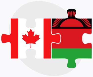 Kanada ve Malavi bayrakları