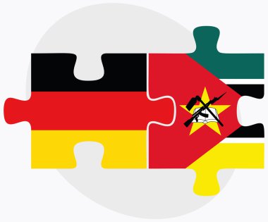 Almanya ve Mozambik bayrakları
