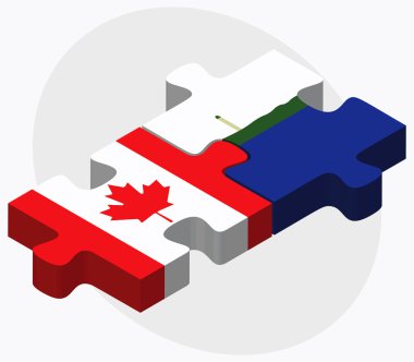 Kanada ve Navassa Adası bayrakları 