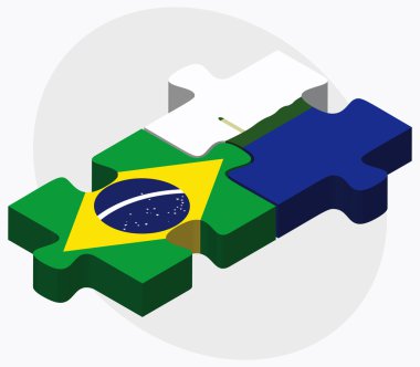 Brezilya ve Navassa Adası bayrakları