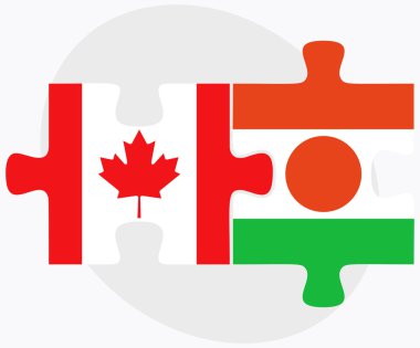 Kanada ve Nijer bayrakları