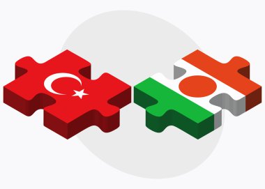Türkiye ve Nijer bayrakları