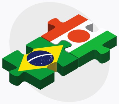 Brezilya ve Nijer bayrakları bulmaca