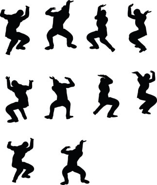 iş peopl siluet içinde