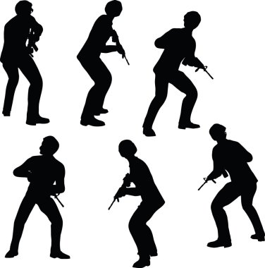 işadamı asker stand