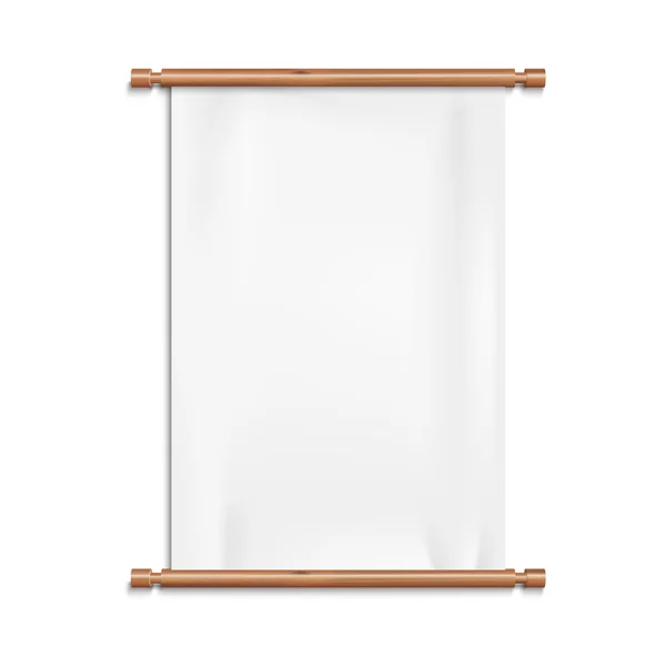 Boş beyaz kağıt tomarları