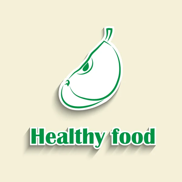 Healthy food — Stock Vector