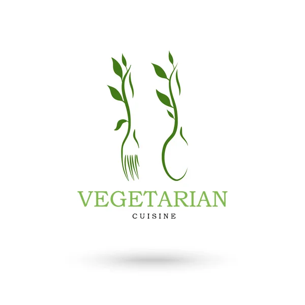 Iconos de cocina vegetariana — Vector de stock