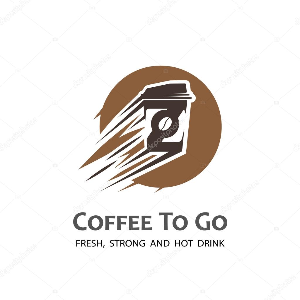 Coffee to go label