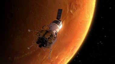 Gezegenler arası uzay istasyonu Mars yörüngesinde