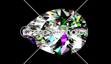 Yanardöner elmas armut. İlmekledi. Alfa mat.