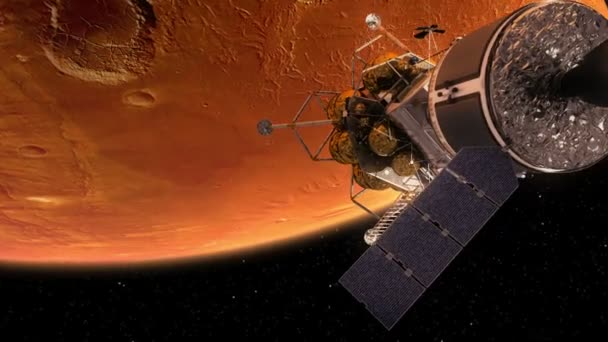 Débarquement de la Station Spatiale et Lander 