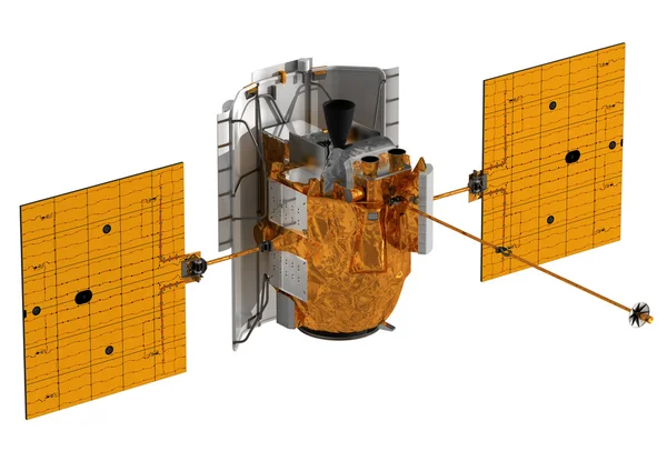 惑星間の宇宙ステーション — ストック写真