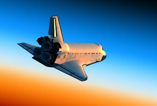 Space Shuttle Landing — Gratis stockfoto