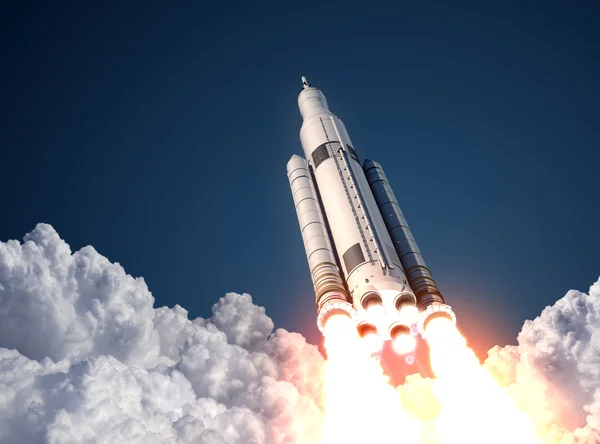 Space Launch System Takes Off — Stock Photo, Image