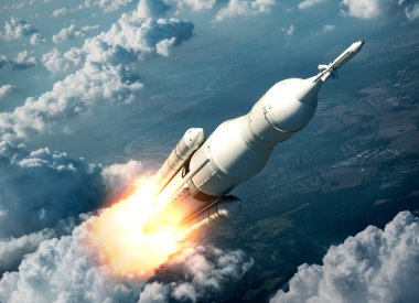 Bulutların üzerinde uçan sahası Fırlatma sistemi
