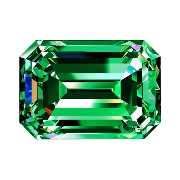 Green Emerald — Stock Photo, Image