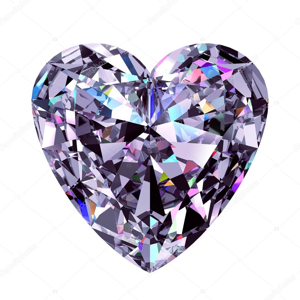 Diamond Heart 3d Model Stock Photo Image By C 3dsculptor Diamond Heart 3d Model Stock Photo Image By C 3dsculptor
