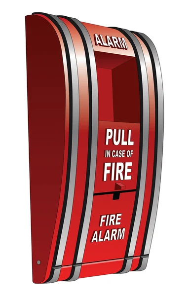 Yangın alarmı izole — Stok Vektör