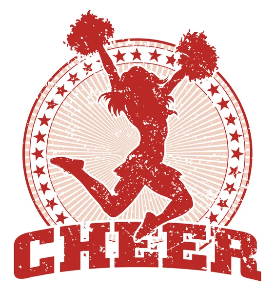 Cheer ontwerp - vintage — Stockvector