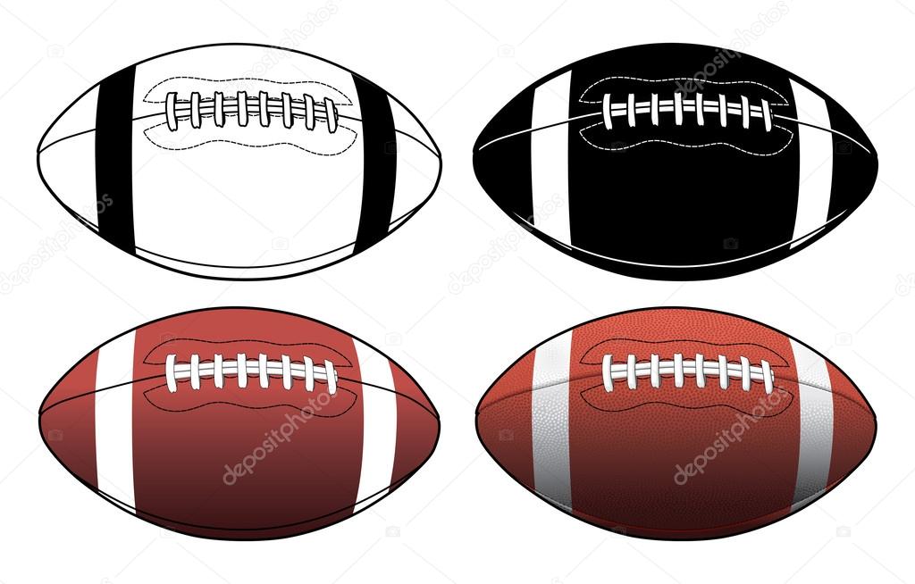 FootballSimple to Complex Stock Vector Image by ©AWesleyFloyd 52291599