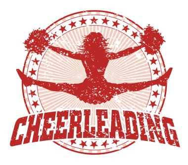 Cheerleading Design - Vintage clipart