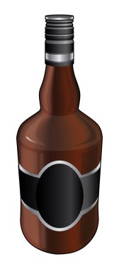 Şişe viski veya alkol