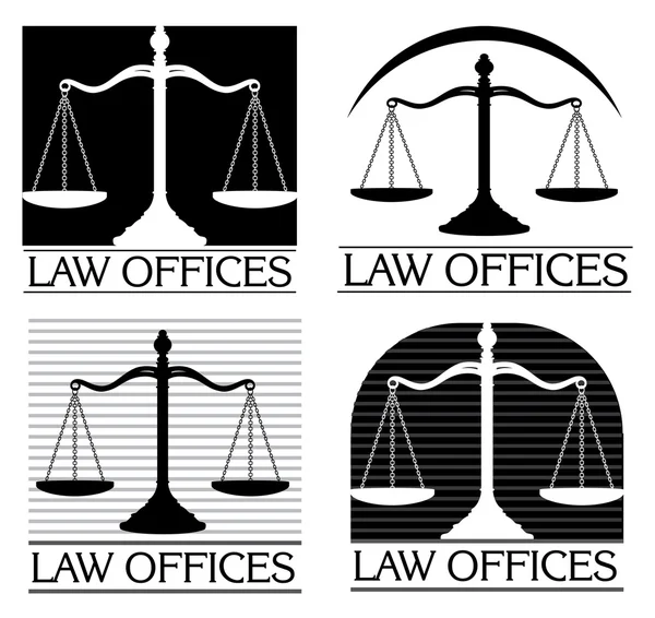 Bureaux d'avocats — Image vectorielle