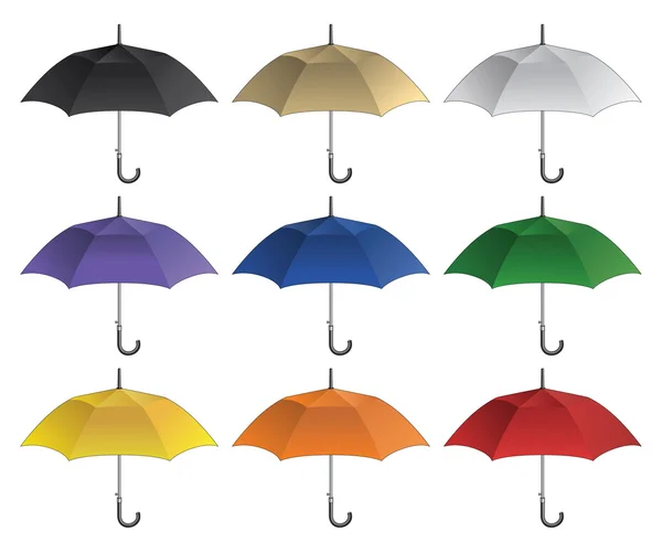 Umbrella-Blank — Stock Vector