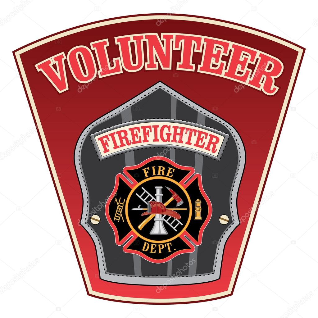 Volunteer Firefighter Shield