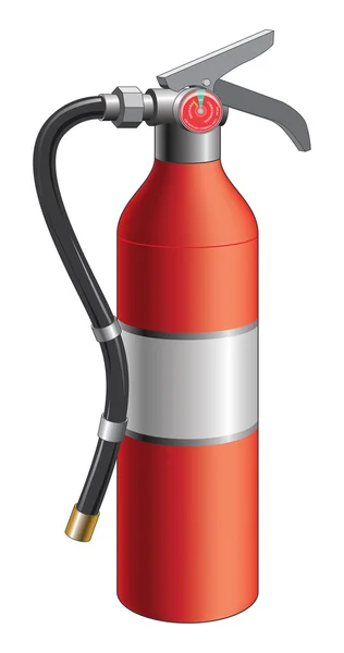 Fire Extinguisher Red — Stock Vector