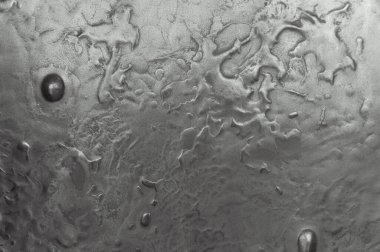 Kabarcıklı gri stil. Tasarımcıların arka planı. Uzay dokusu. Çatı katı. soyutlama.