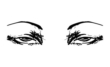 El anahat insan gözü çekilmiş